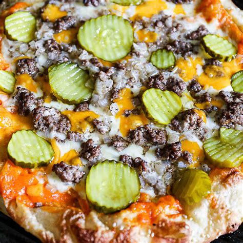 Cheeseburger Pizza Recipe