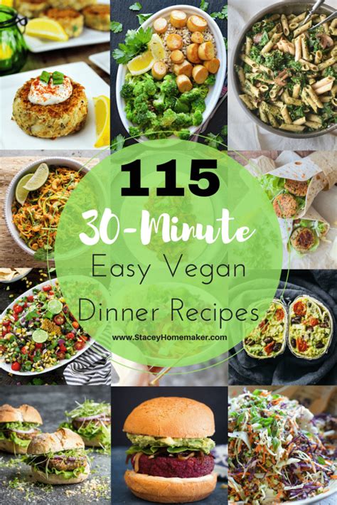 Easy Vegan Dinner Recipes