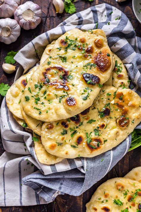 Garlic Naan Recipe