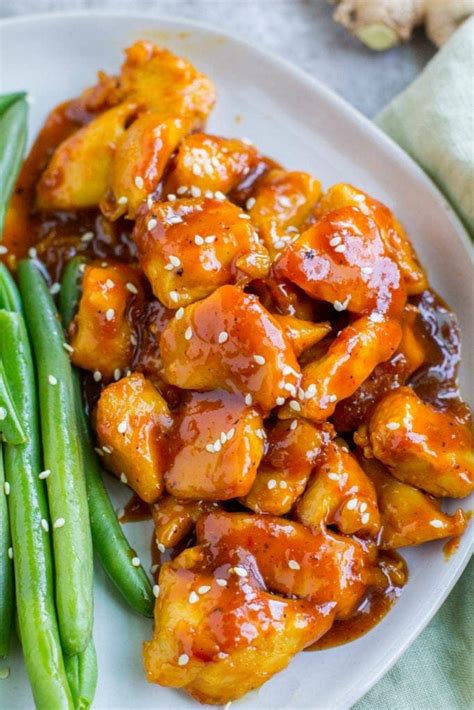 Healthy Orange Chicken Recipe