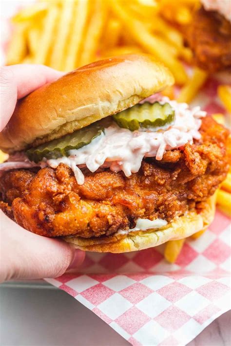 Hot Chicken Sandwich Recipe