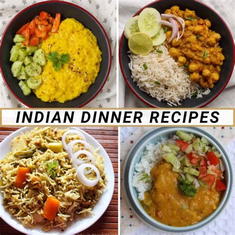 Indian Vegetarian Dinner Recipes