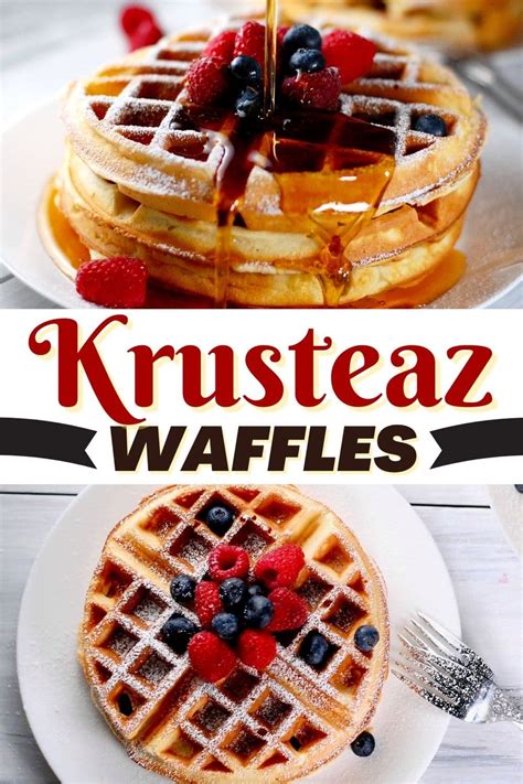 Krusteaz Waffle Recipe