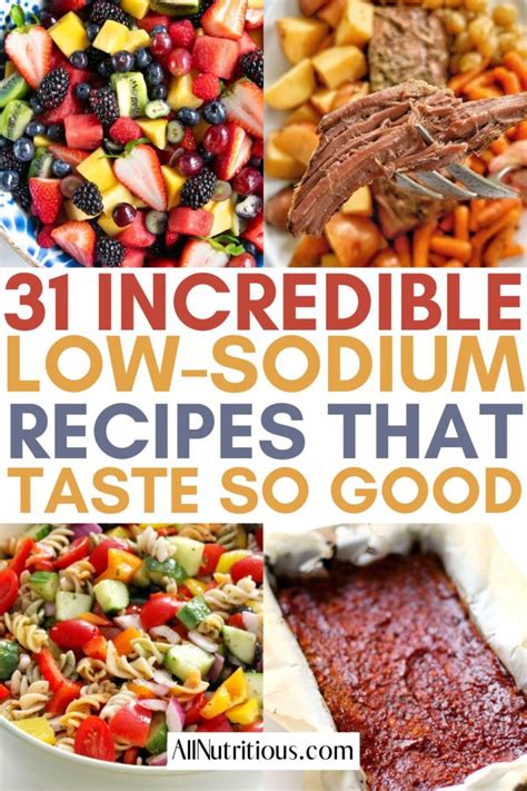 Low Sodium Recipes