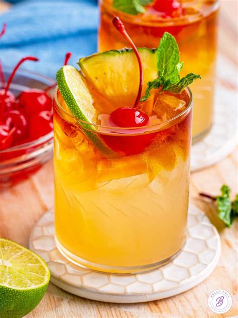 Mai Tai Drink Recipe