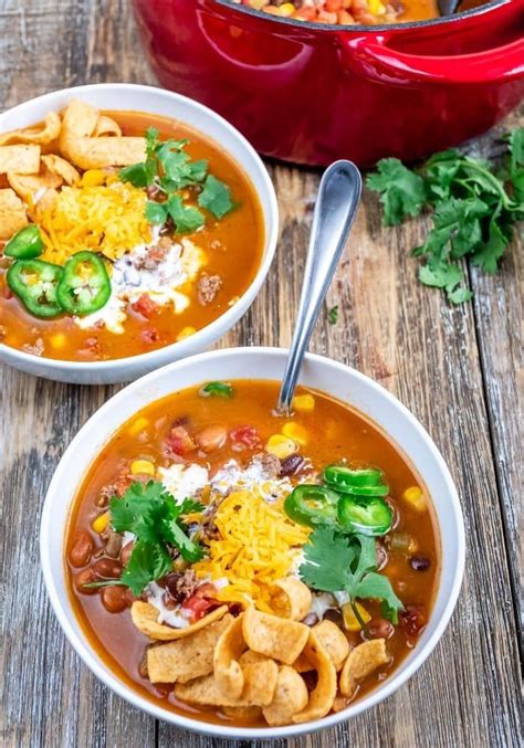 Recipe For Taco Soup With Ranch