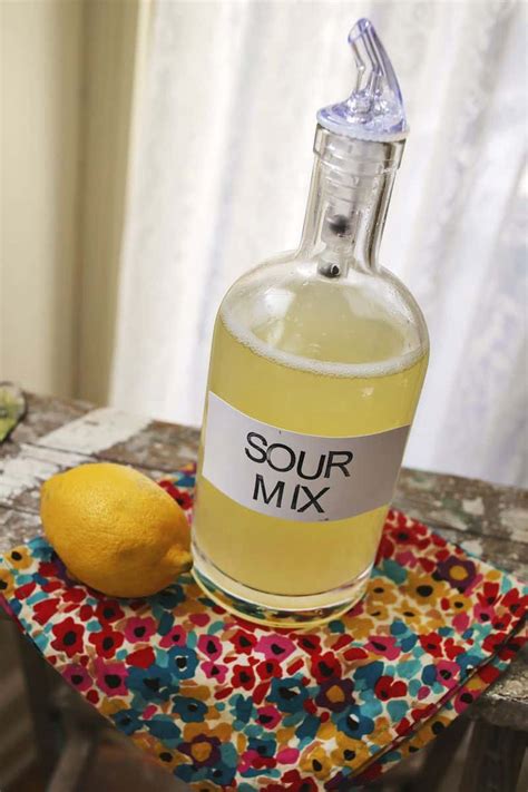 Sour Mix Recipe